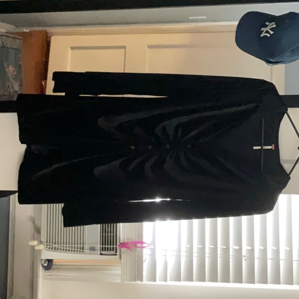Free People Long Sleeve Velvet tight fitted Dress